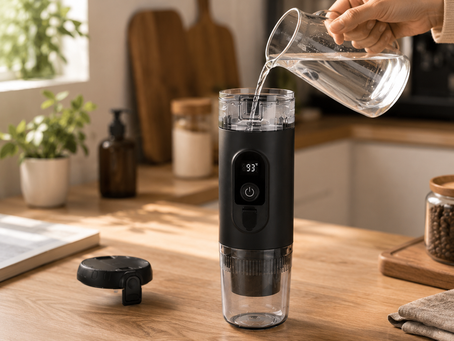 No Kettle Needed. Hot Espresso Anywhere.